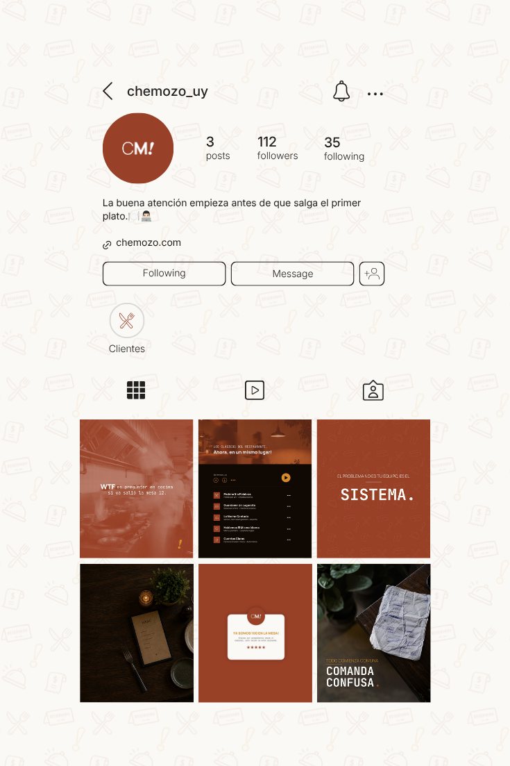Contenido de redes de CheMozo!