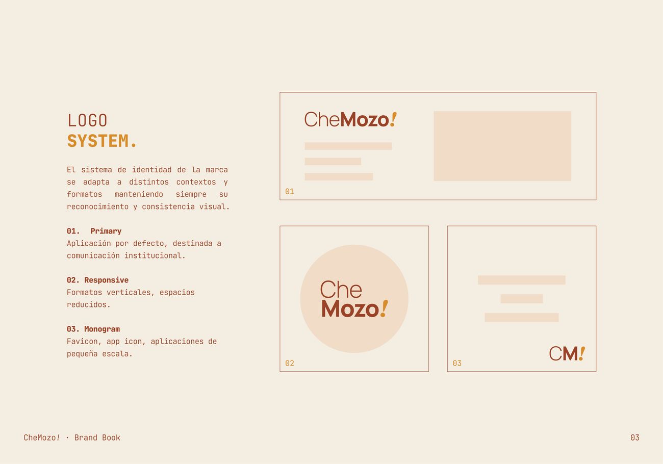 CheMozo! Brand Book — 3/16